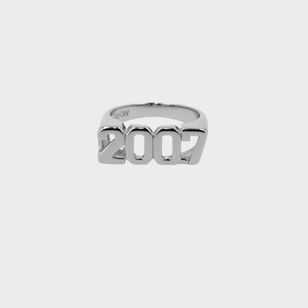 Shop Winther Studio Birth Year Ring - Sølv