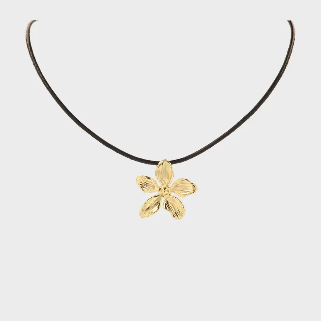 Discount Winther Studio Bloom Choker Guld