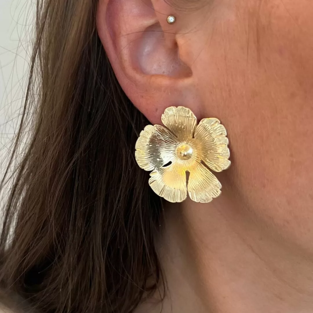 Flash Sale Winther Studio Flower Bomb Øreringe Guld