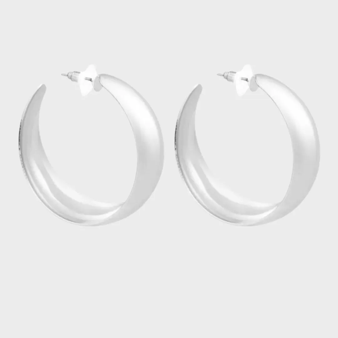 New Winther Studio Jasmin Hoops Sølv