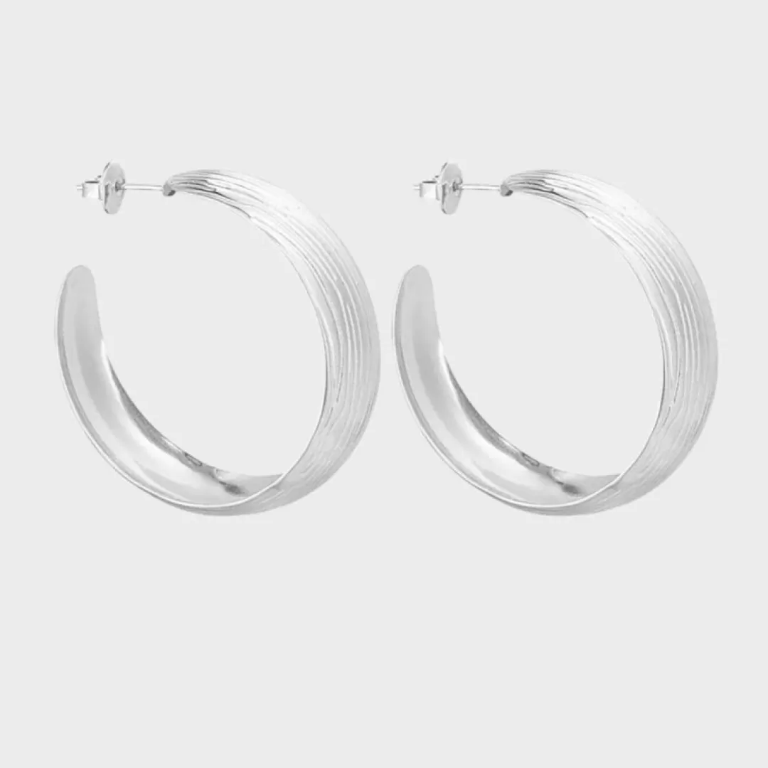 Best Sale Winther Studio Noelle Hoops Sølv