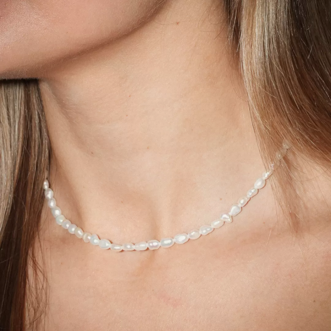 Shop Winther Studio Small Pearl Choker Guld